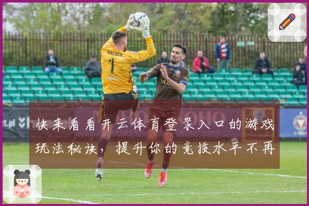 快来看看开云体育登录入口的游戏玩法秘诀，提升你的竞技水平不再是难事！